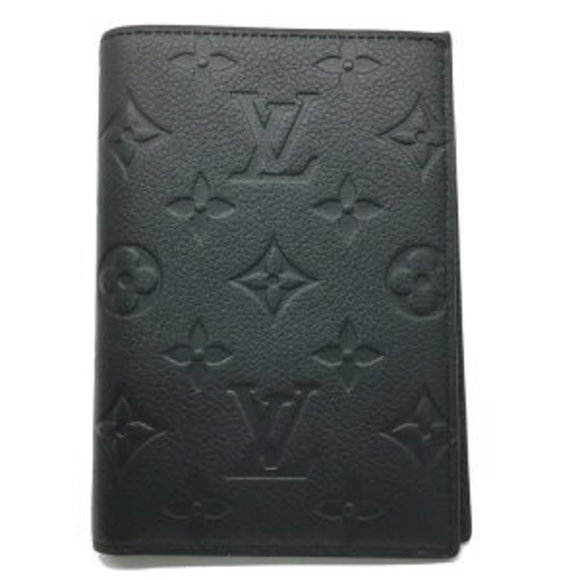 Louis Vuitton Empreinte Black Couverture Passport NM - Picture 1 of 7